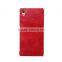 Oil Wax crazy horse leather pattern for sony Z5