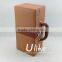 Leather beverage packing box luxury gift box packaging red wine package
