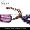 Multi color Charming jewellry multi layer chain crystal necklace jewelry 2016