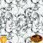 Fashionable Dazzle Graphic Design Graphic hydro printing film No.MA13-1 Width 1M Japan Water Transfer Printing Film