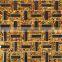 colorful square shape stainless mosaic,mosaic glass,crystal glass mosaic tile