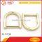 New Products 2016 Custom Strap Belt Metal D Rings