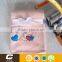 Cute Embroidery Solid Coral Fleece Super Soft Baby Blanket