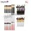 Cosmetics brush wholesale 10pcs gold alumium luxury best quality professional makeup brush set