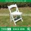 white wimbledon wedding folding chair