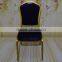2016 hot sale high quality stacking golden banquet chair