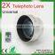 universal 2xtelephoto lens for smartphones