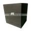 Good design custom color gold blocking printing paper cardboard black gift box luxury
