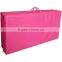 4' wide x 8' long x1-3/8" thick PU Leather Gymnastics Tumbling Martial Arts Folding Mat Carpet Any Color Choices
