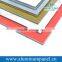 Yellow Color Different Types of PVDF Aluminium Composite Panel for Store