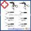 Laparoscopic needle-holding clamp forceps/needle holder clamp