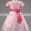 Korean fancy dresses Style New Fashion big baby dress,baby girl birthday dresses Beautiful big girl dress for baby jean skirt