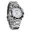 Good quality noble business metal men Sparkling silver wrist Watches mens watches