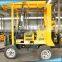 Trailer Water Borehole Drilling Machine with Low Speed Drill
