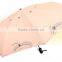 21 inch auto open close custom high quality 3 folds umbrella