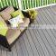 composite wood Solid rich wpc plastic park bench slats concrete resin lightweight