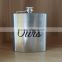 2015 Fashion Style Painting Stainless Steel Hip Flask In Silk Screen