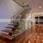 Custom Design Stainless Steel Tubular Glass Clear Stair Handrail