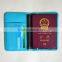 RFID Blocking Leather Travel Wallet Passport Wallet