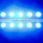 LED Ambulance Emergency Strobe Light /LED Security Emergency Flash Strobe light(SR-AE-022H-10W-BLUE)W Chrome Frame & Rubber Base