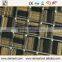 Chinese good quality 23X23MM Crystal Glass and marble Mosaic tile