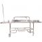 Easy Cleaning Hospital Stainless Steel Patient Trolley Cart