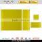 China manufacturer yellow glass mosaic tiles