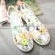 2015 Summer color printing comfortable leisure fashion sandals