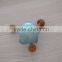 Chinatop wooden three-rolling massager with a five-pointed star