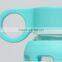 420ml silicone wrapped glass bottle/clear fluted glass bottle/shrink wrap glass bottles
