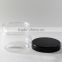 300ml Transparent plastic cosmetic cream jar