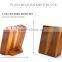 6pcs knife set forged pom handle kitchen knife set with Acacia wooden knife block