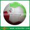 matt finish metalic pvc leather black promotional soccer ball