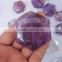Wholesale high quality hexagon amethyst gemstone for decora