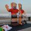 Inflatable Holland Cartoon Balloon,Inflatable Abraham with football/soccer F8010