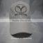 Custom white mirco sports hats embroiderd logo