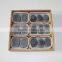 Chinese body health care Basalt Stones for 34PCS Carved Hot Stones Massage