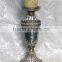 bronze mosaic polyresin candle holder for living room decor