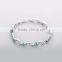 Alibaba new products 925 sterling silver woman bracelets gemstone