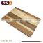 Lobular acacia wood chopping board