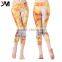 Dry fit Custom Sublimation Printed Yoga leggings,Skinny Fit Compression Tights,Wholesale Yoga Pants