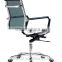 Hot Sale Mesh Chromed Cantilever Cheap Office Chair Without Wheels