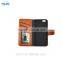 Colorful Unique Design Wallet Fabric Leather Phone Case For Google Nexus 6 with PVC ID and credit card slots