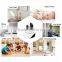 Wireless ip Camera, Indoor Monitors 360 Cam WiFi ip Camera Baby Pets Monitor Remote Home Security IP Cameras 2 Way Video