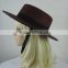 Custom brown cowboy hat formal hat for adult