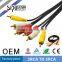 SIPU high quality xx japan av cable best price 3rca audio cable high quality av input output cable