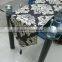 Polyester jacquard luxury table runner, wedding banquet table runner