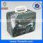 Armor warrior hero toy storage tin box for a christmas gift