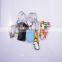 Professional customized clear plastic acrylic keychains