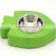 Special leather pet bowl
